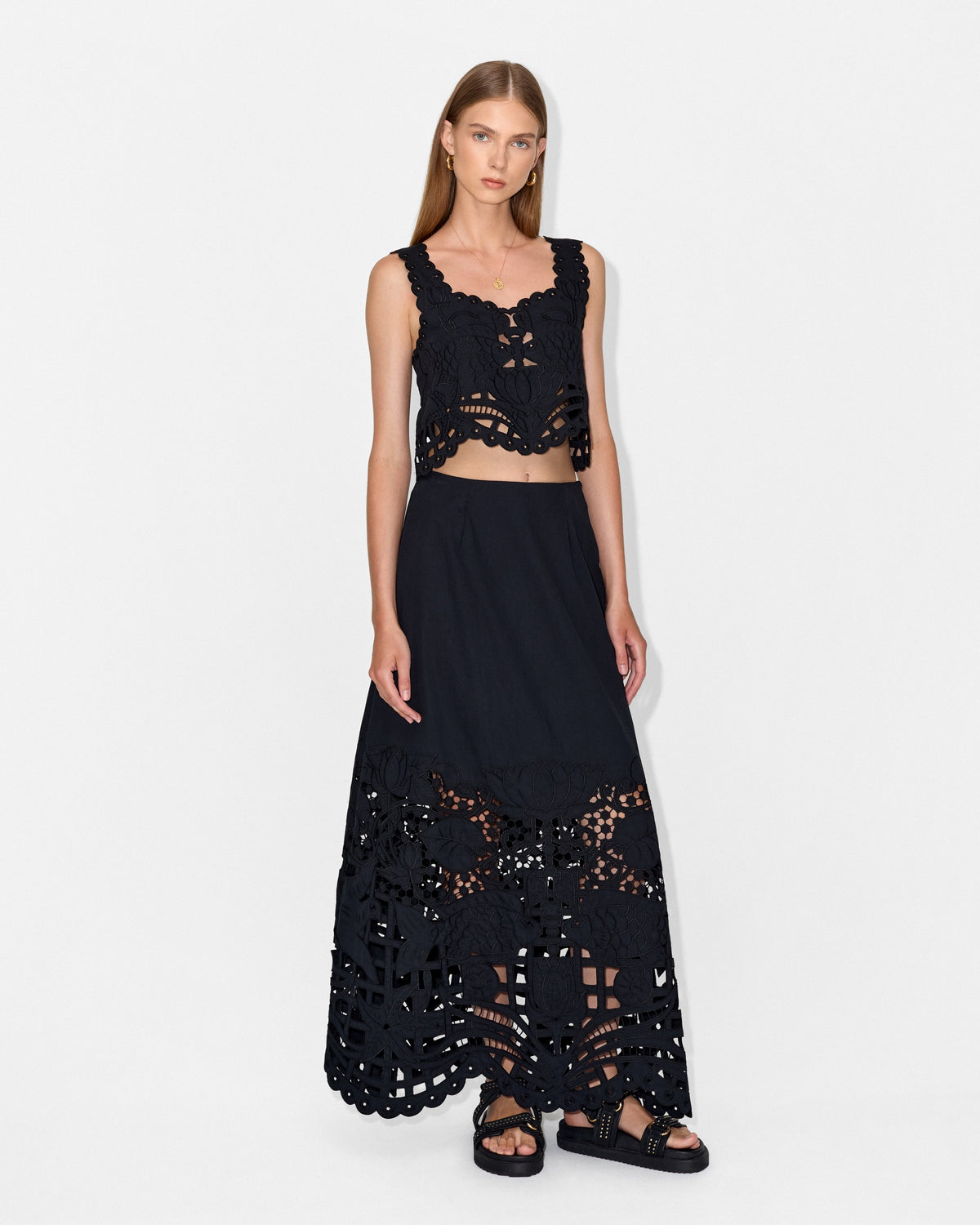 LOTUS MAXI SKIRT