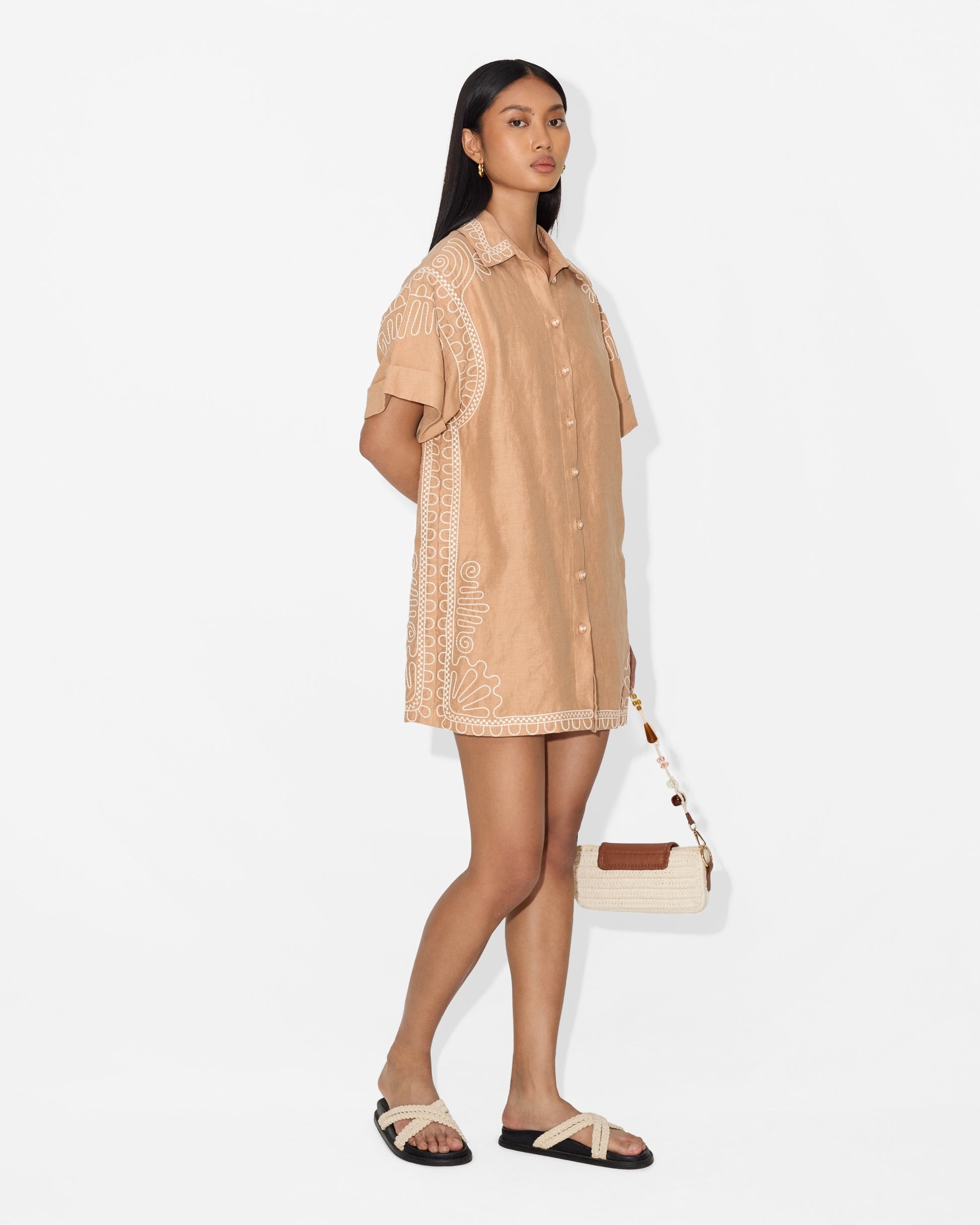 MARIETA SHIRT DRESS