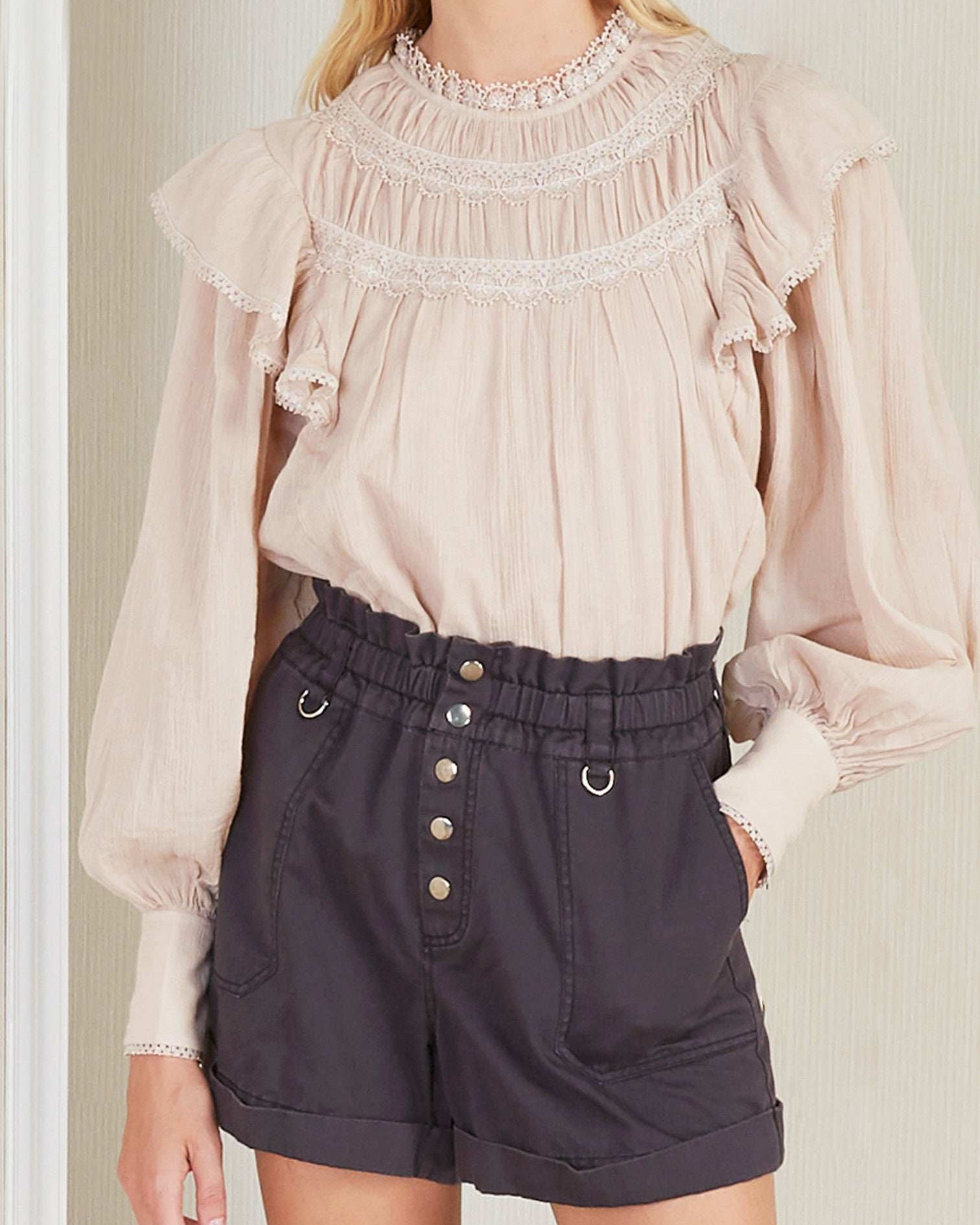 Jackson Shorts Charcoal - Magali Pascal - SHORTS