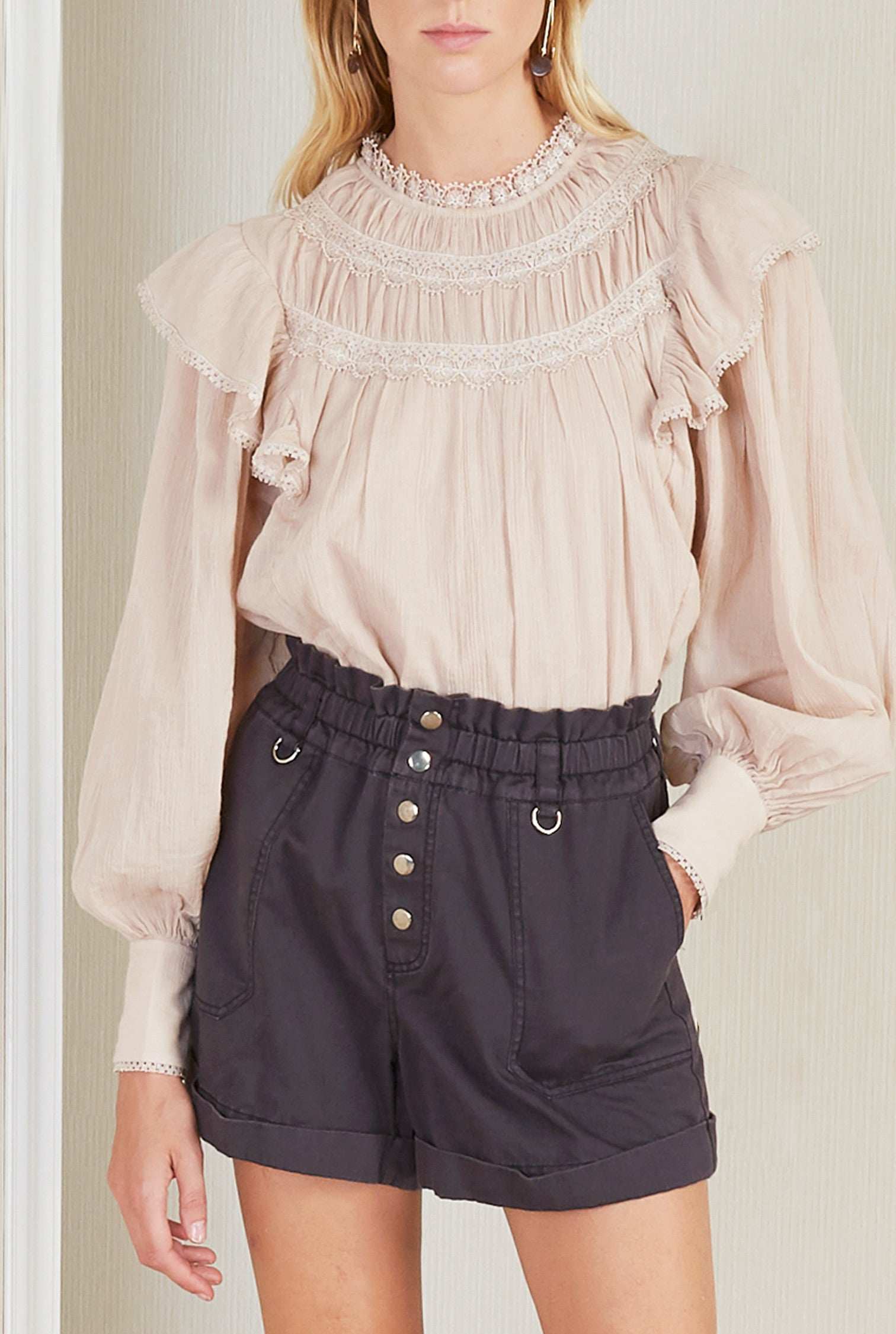 Jackson Shorts Charcoal - Magali Pascal - SHORTS