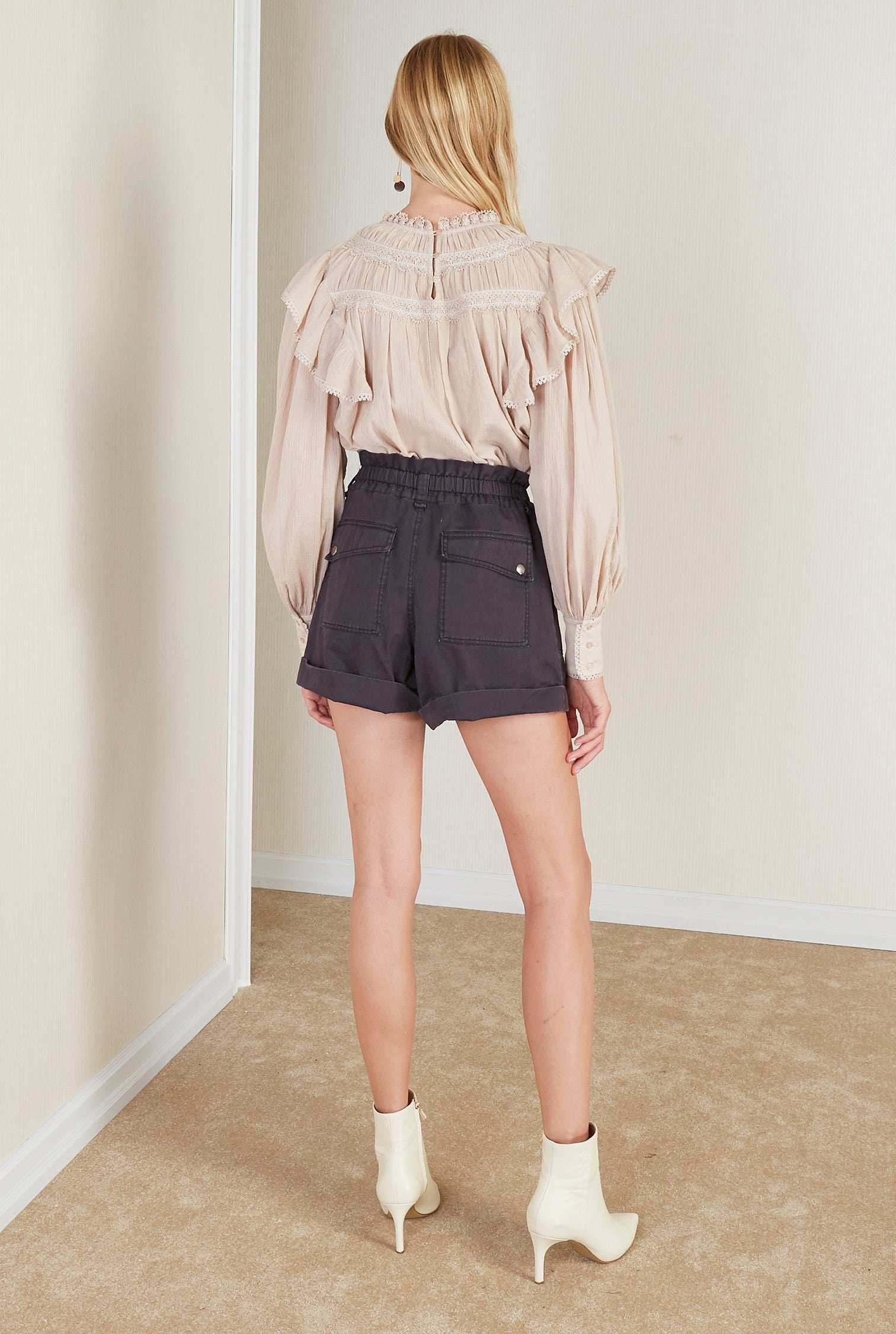 Jackson Shorts Charcoal - Magali Pascal - SHORTS